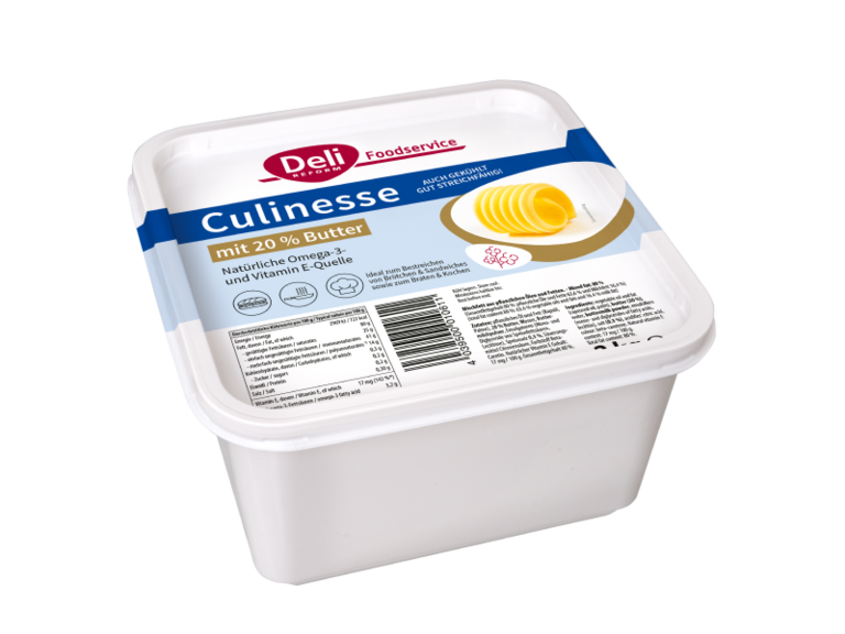 Deli Reform Margarine Culiness mit Butter 80 % 2 kg