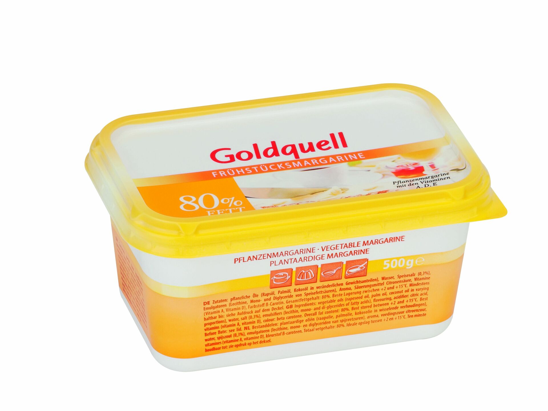 Goldquell Frühstücksmargarine 500 g