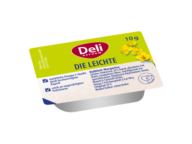 Deli Reform Margarine Die Leichte 39 % 10 g