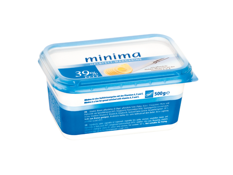 Minima Margarine Halbfett 39% 500 g